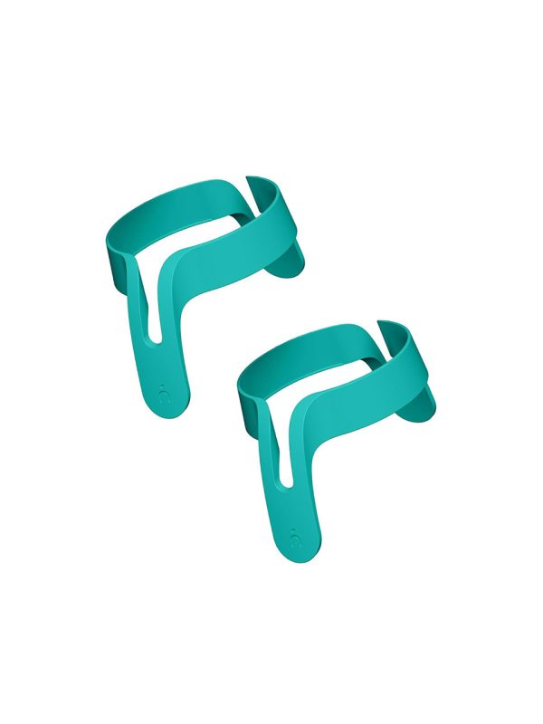 Asas para biberón de color verde